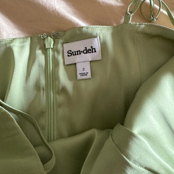 Sunday Best Shimmer Satin Dress size 2/ S - Picture 6 of 6